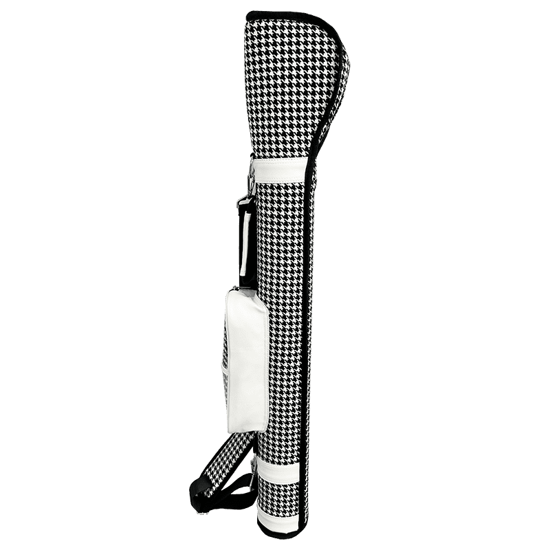 Houndstooth ပုံစံဂေါက်သီးအိတ်